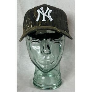 New York Yankees x Mossy Oaks Camo Strap Hat Cap Adjustable NWT
